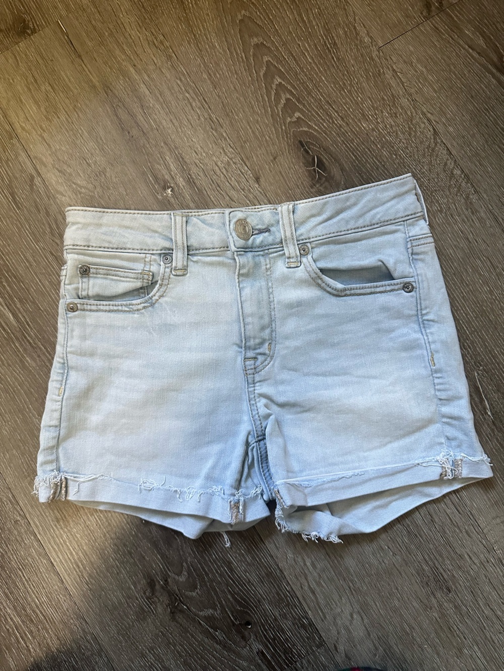 American Eagle Outfitters Light Wash Denim Shorts